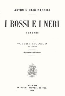 I rossi e i neri, vol. 2 PDF