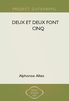 Deux et deux font cinq PDF