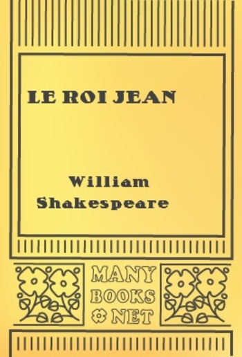 Le roi Jean PDF
