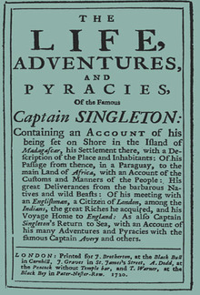 The Life, Adventures & Piracies of the Famous Captain Singleton PDF