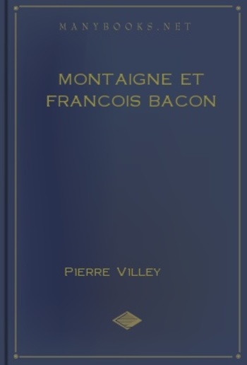 Montaigne et Francois Bacon PDF