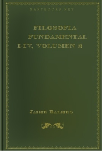 Filosofia Fundamental I-IV, Volumen 2 PDF