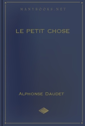 Le petit chose PDF