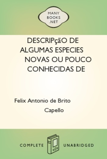 Descripção de algumas especies novas ou pouco conhecidas de crustaceos PDF