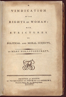 A Vindication of the Rights of Woman PDF