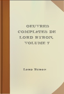 Oeuvres complètes de lord Byron, Volume 7 PDF