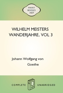 Wilhelm Meisters Wanderjahre, vol 3 PDF