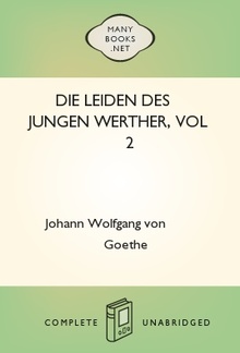 Die Leiden des jungen Werther, vol 2 PDF