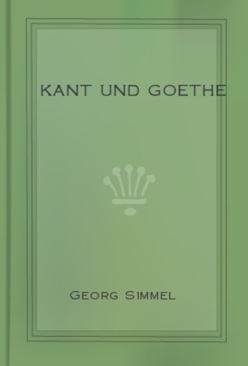 Kant und Goethe PDF