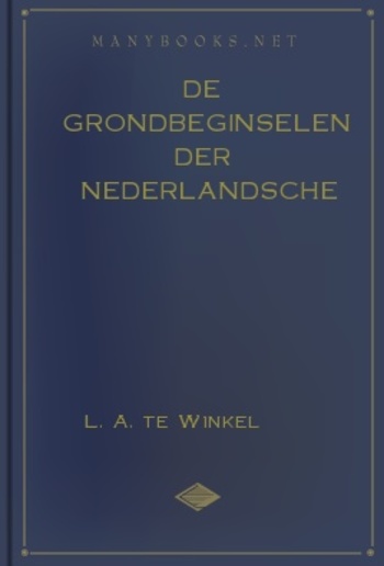 De grondbeginselen der Nederlandsche spelling PDF
