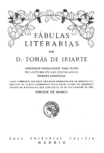 Fábulas literarias PDF