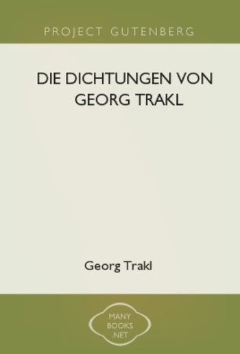 Die Dichtungen von Georg Trakl PDF