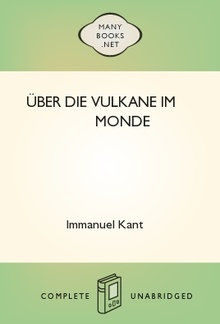 Über die Vulkane im Monde PDF