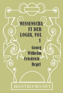 Wissenschaft der Logik, vol 1 PDF