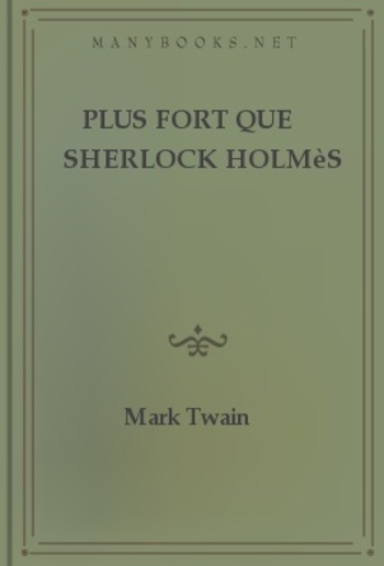Plus fort que Sherlock Holmès Deuxième PDF