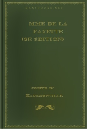 Mme de La Fayette (6e édition) PDF