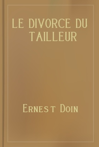 Le divorce du tailleur PDF