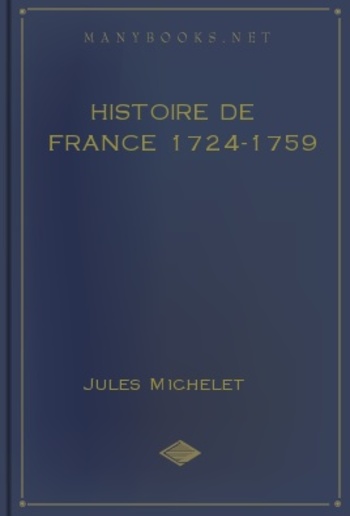 Histoire de France 1724-1759 PDF