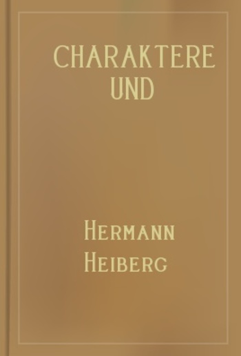 Charaktere und Schicksale PDF