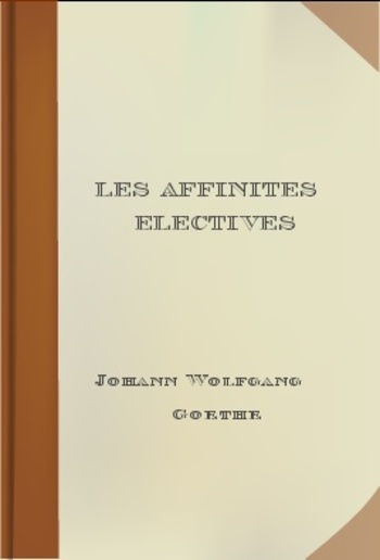 Les affinites electives PDF