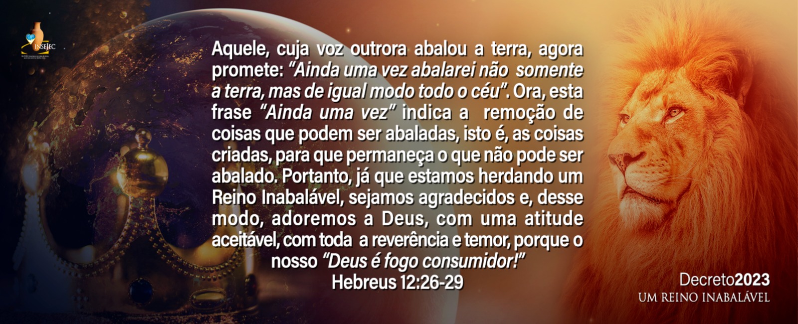 Plano de Leitura Anual Versão ACF - Igreja Nacional do Senhor Jesus Cristo  em Campina Grande