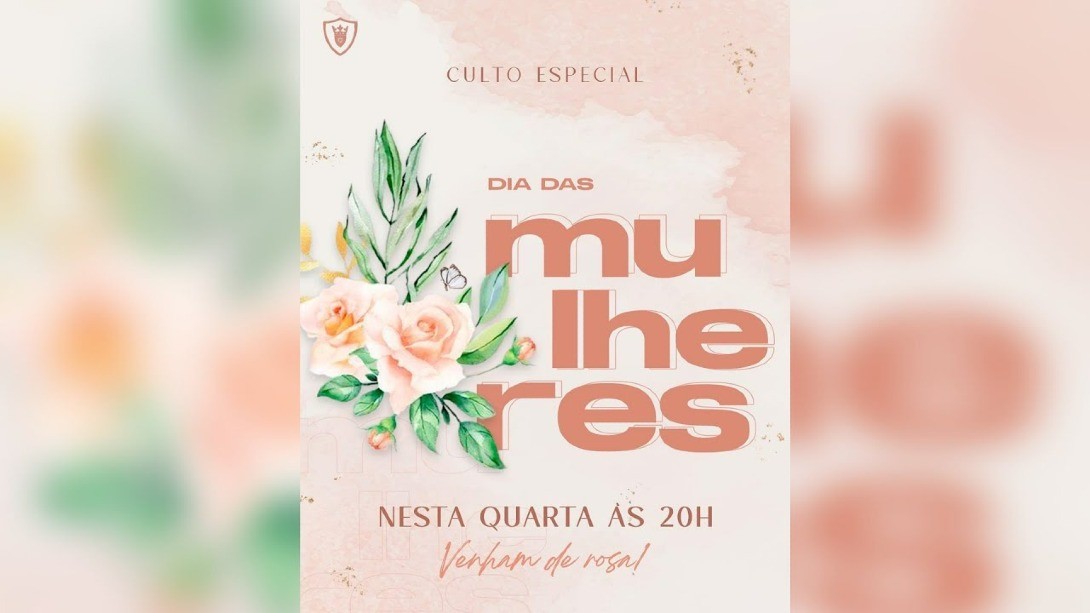 Culto Especial, Esta Quarta!