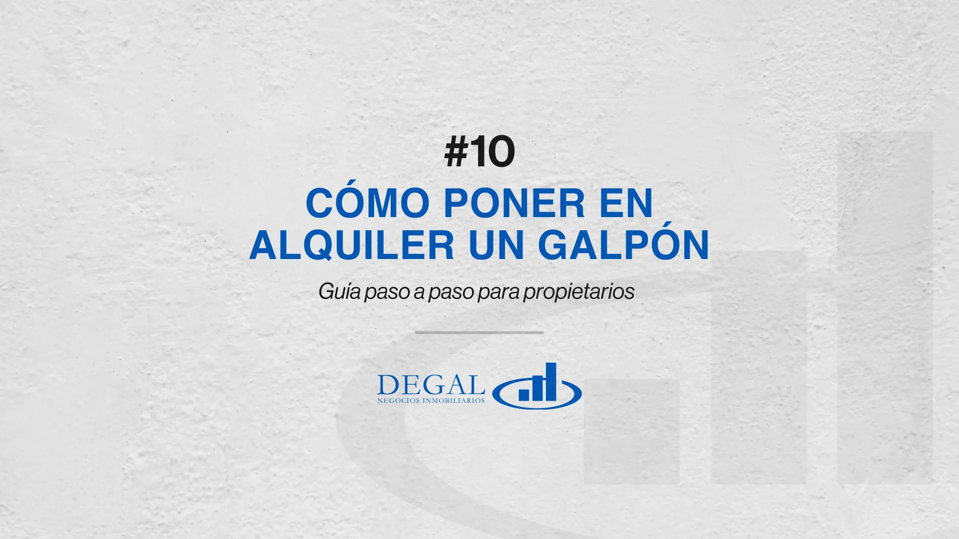 Cómo alquilar un galpón: guía paso a paso para propietarios