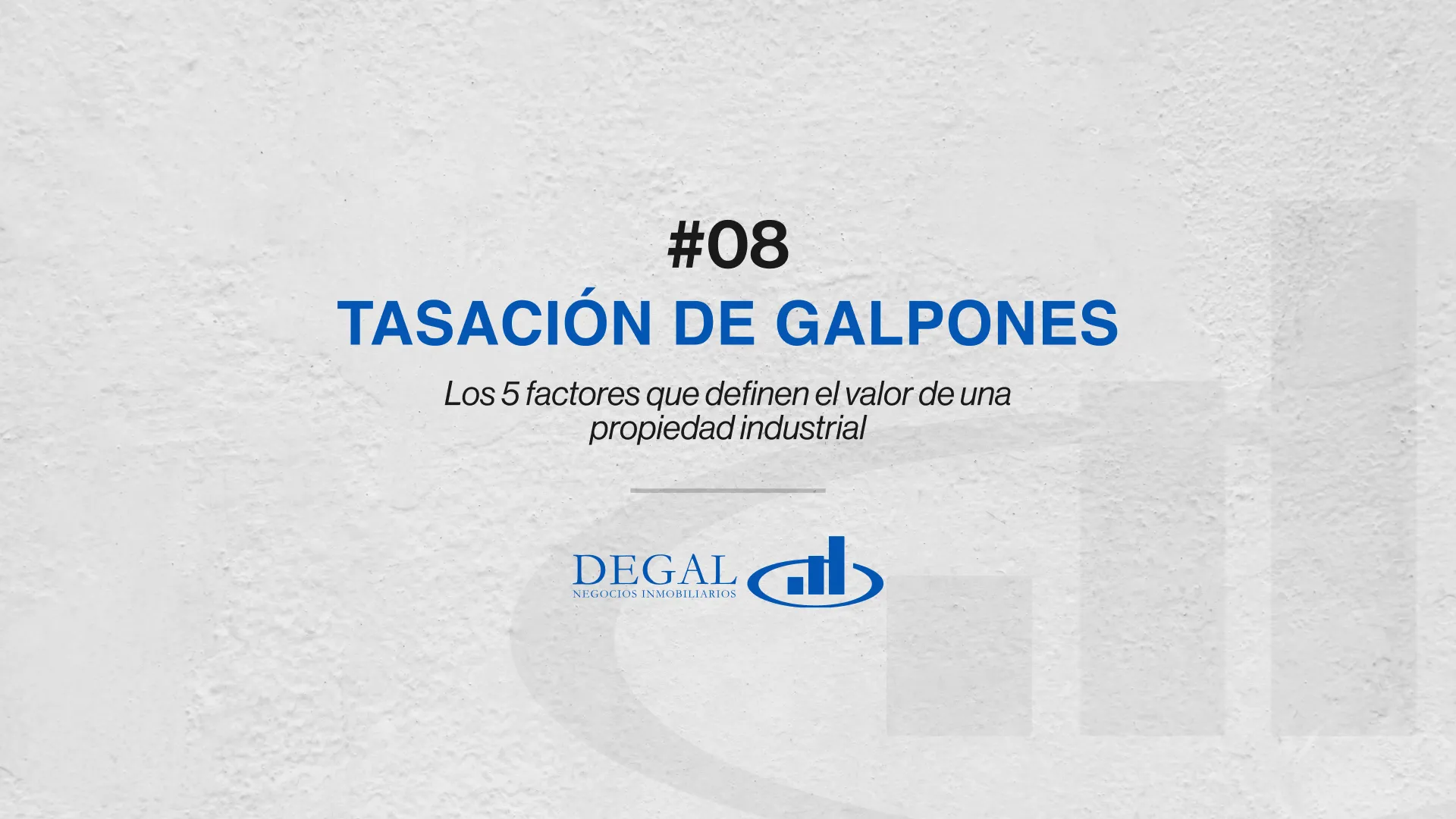 Tasación de galpones: los 5 factores que definen el valor real