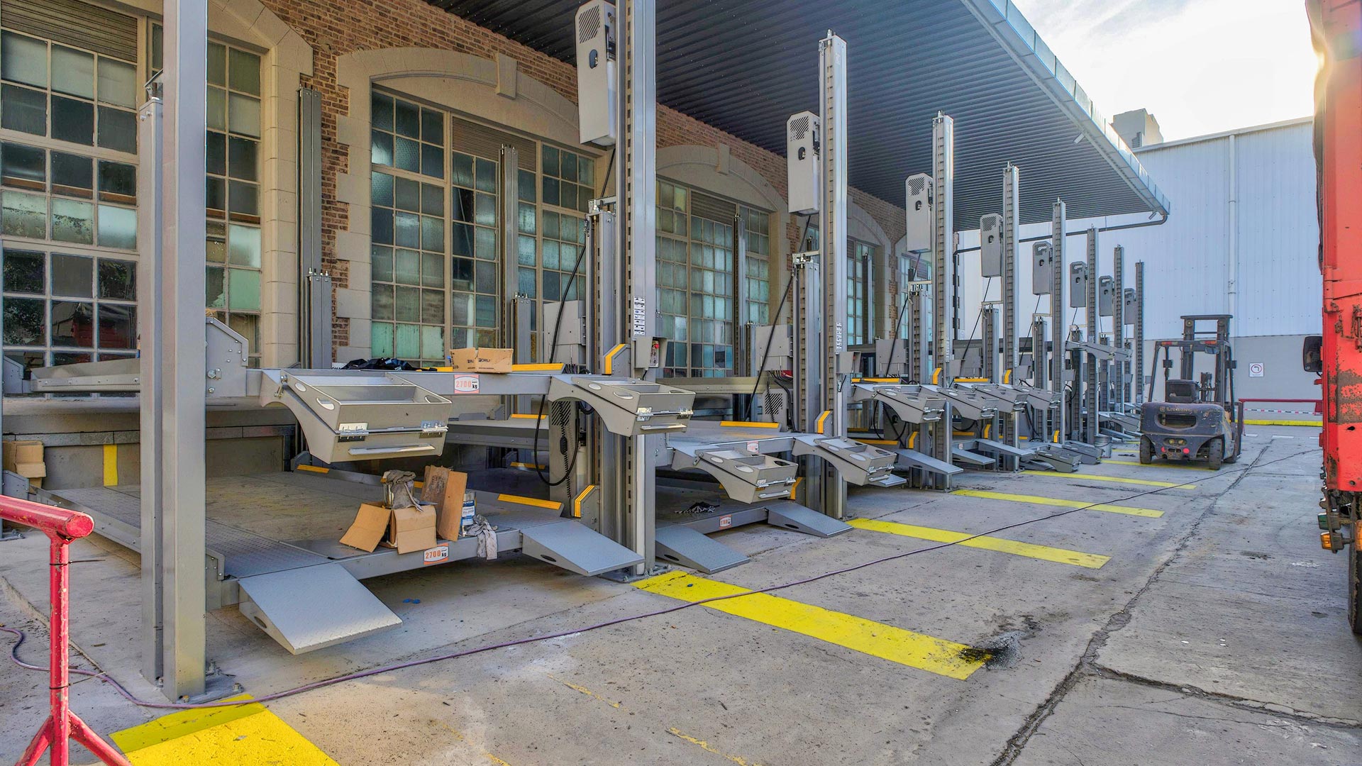 Estacionamiento para carga