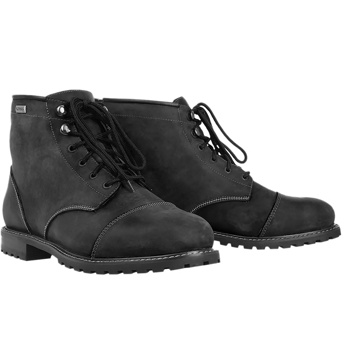 Oxford Hardy Leather Boots - Charcoal