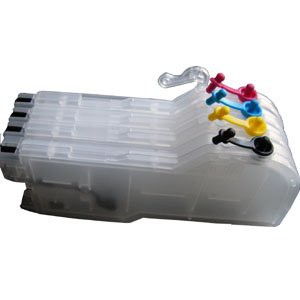 LC970/LC1000 Hervulbare Cartridge, extra hoge capaciteit 4 stuks