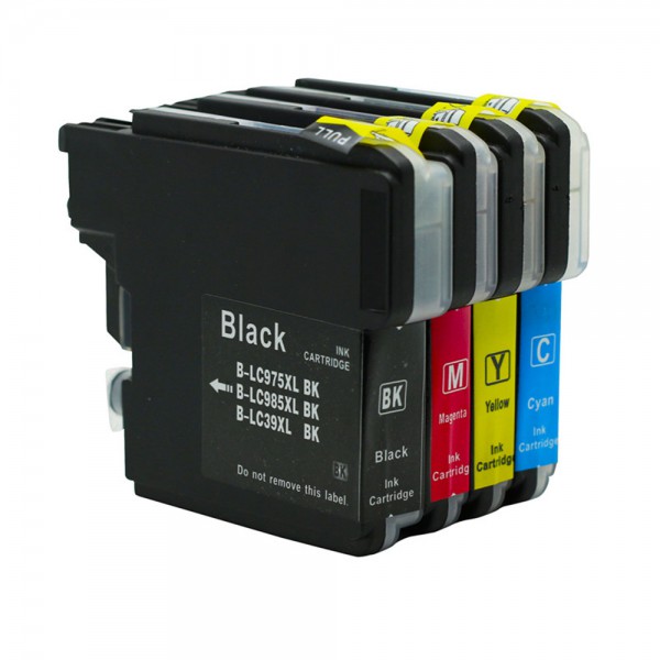 LC985 compatible inktpatronen Voordeelpack 4 stuks