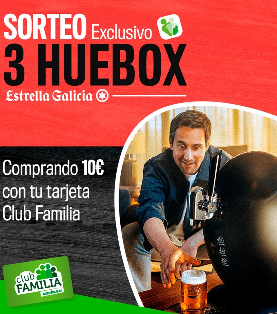 Sorteo Huebox Estrella Galicia