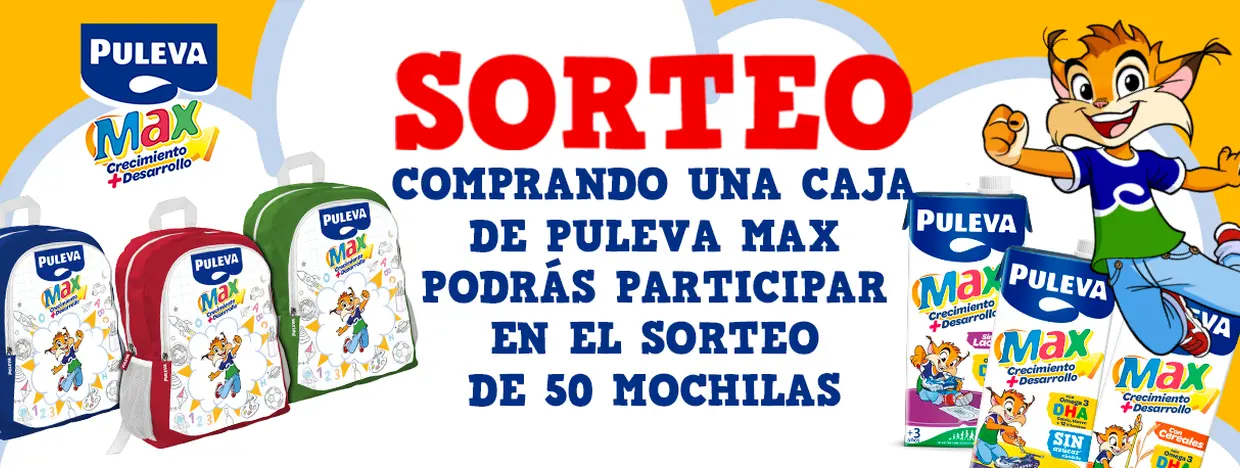 SORTEO MOCHILAS PULEVA