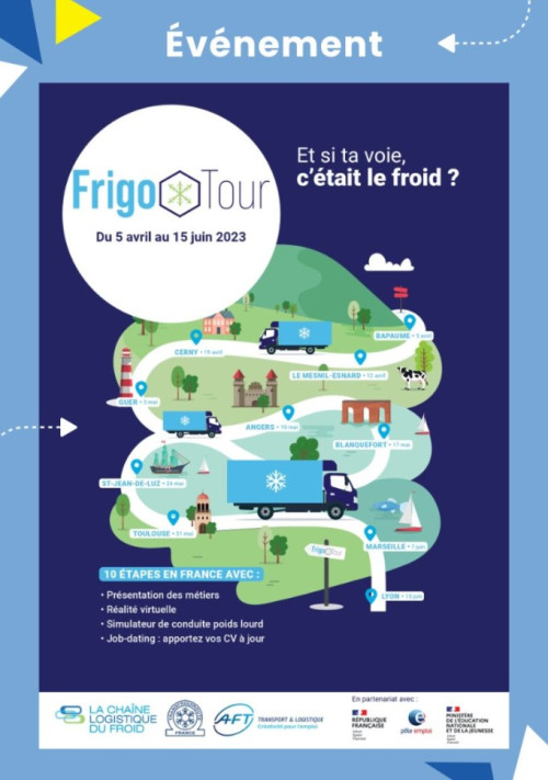 Le transport recrute - Frigo Tours - Toulouse (31)