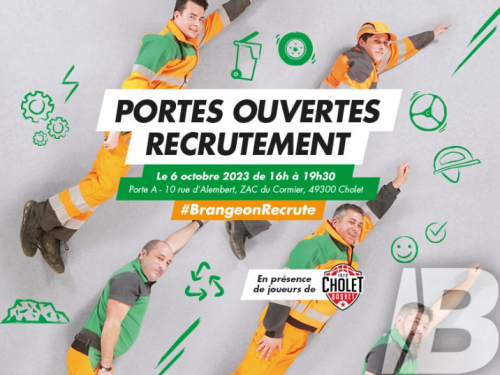 Le transport recrute - Portes ouvertes recrutement Groupe Brangeon Cholet (49)