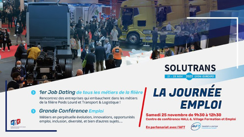 Le transport recrute - Journée de l'Emploi - Solutrans (69)