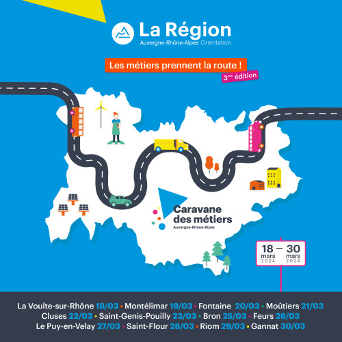 Le transport recrute - Caravane des métiers - MONTÉLIMAR (26)
