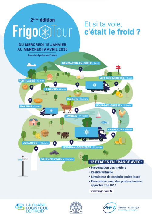 Le transport recrute - Frigo Tour 2025 - Cavaillon (84)