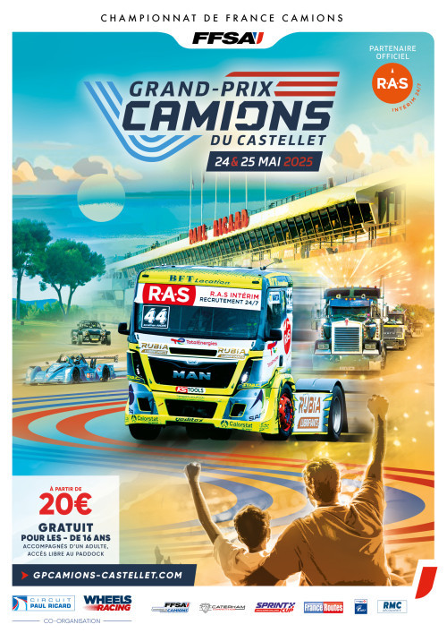 Le transport recrute - Championnat de France Camions - Le Castellet (83)