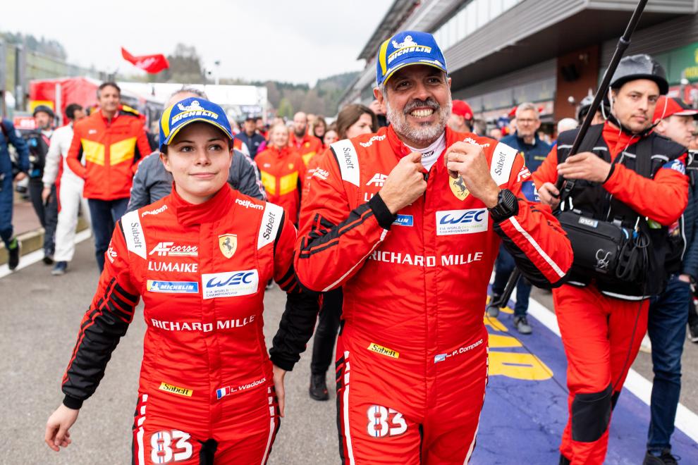 Lilou Wadoux Ferrari WEC 6 ore di Spa