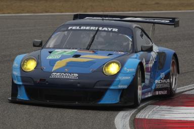 MOTORSPORT - WORLD ENDURANCE CHAMPIONSHIP 2012 - 6 HOURS OF SHANGHAI - CHINA - 26 TO 28/10/2012 - PHOTO : CLEMENT MARIN / DPPI - 
77 LIETZ RICHARD (GER) - LIEB MARC (GER) / PORSCHE 911 RSR 997 TEAM FELBERMAYR PROTON / ACTION