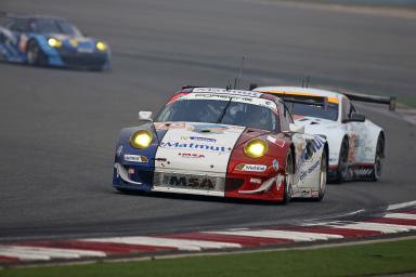 MOTORSPORT - WORLD ENDURANCE CHAMPIONSHIP 2013 - 6 HOURS OF SHANGHAI - CHINA - 7 TO 10/11/2013 - PHOTO FLORENT GOODEN / DPPI - 
76 NARAC RAYMOND (FRA) - VERNAY JEAN KARL (FRA) - PALTTALA MARKUS (FIN) / WEC LMGTE AM / PORSCHE 911 GT3 RSR TEAM IMSA PERFORMA