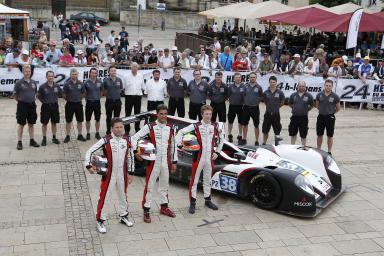 MOTORSPORT - WEC 2013 - WORLD ENDURANCE CHAMPIONSHIP 2013 -  24H DU MANS - CIRCUIT DES 24H DU MANS (FRA) - 16 TO 21/06/2013 - PHOTO : FRANCOIS FLAMAND / DPPI - 
38 DOLAN SIMON (GBR) - TURVEY OLIVER (GBR) - LUHR LUCAS (GER) / ZYTEK Z11SN TEAM JOTA / AMBIAN