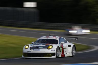 MOTORSPORT - WEC 2013 - WORLD ENDURANCE CHAMPIONSHIP 2013 -  24H DU MANS - CIRCUIT DES 24H DU MANS (FRA) - 16 TO 21/06/2013 - PHOTO : JEAN-MICHEL LE MEUR / DPPI - 
92 BERGMEISTER JORG (DEU) - PILET PATRICK (FRA) - BERNHARD TIMO (DEU) / WEC LMGTE PRO / POR