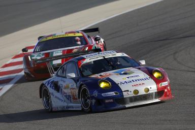 MOTORSPORT - WORLD ENDURANCE CHAMPIONSHIP 2013 - 6 HOURS OF BAHRAIN - SAKHIR - 28 TO 30/11/2013 - PHOTO JEAN MICHEL LE MEUR / DPPI - 
76 NARAC RAYMOND (FRA) - VERNAY JEAN KARL (FRA) - PALTTALA MARKUS (FIN) / WEC LMGTE AM / PORSCHE 911 GT3 RSR TEAM IMSA PE