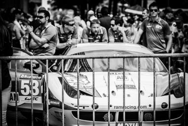 Car #53 GTE AM (WEC) RAM racing during the scrutineering - 24 Heures Du Mans at Place de la  Republique - Le Mans - France 