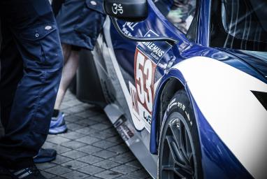 Car #53 GTE AM (WEC) RAM Racing during the scrutineering - 24 Heures Du Mans at Place de la  Republique - Le Mans - France 