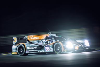 Alex Brundle (GBR) Jann Mardenborough (GBR) / Mark Shulzhitskiy (RUS) driving the #35 LMP2 Oak Racing (FRA) Ligier JS P2 during qualifying 1 - 24 Heures du Mans at Circuit De La Sarthe - Le Mans 