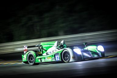 Michael Nunemann (GBR) / Alessandro Latif (GBR) / James Winslow (GBR) driving the #42 LMP2 (ELMS) Greaves Motorsport (GBR) Zytek Z11SN-Nissan  during qualifying 1- 24 Heures du Mans at Circuit De La Sarthe